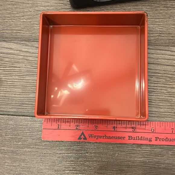 Vintage Japan peacock nesting serving set Japanese lacquer style - Picture 8 of 13